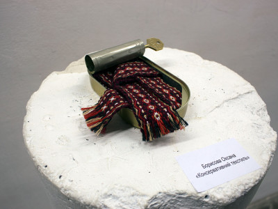 Експозиція виставки «Міні-текстиль» у Львові, 2015 рік