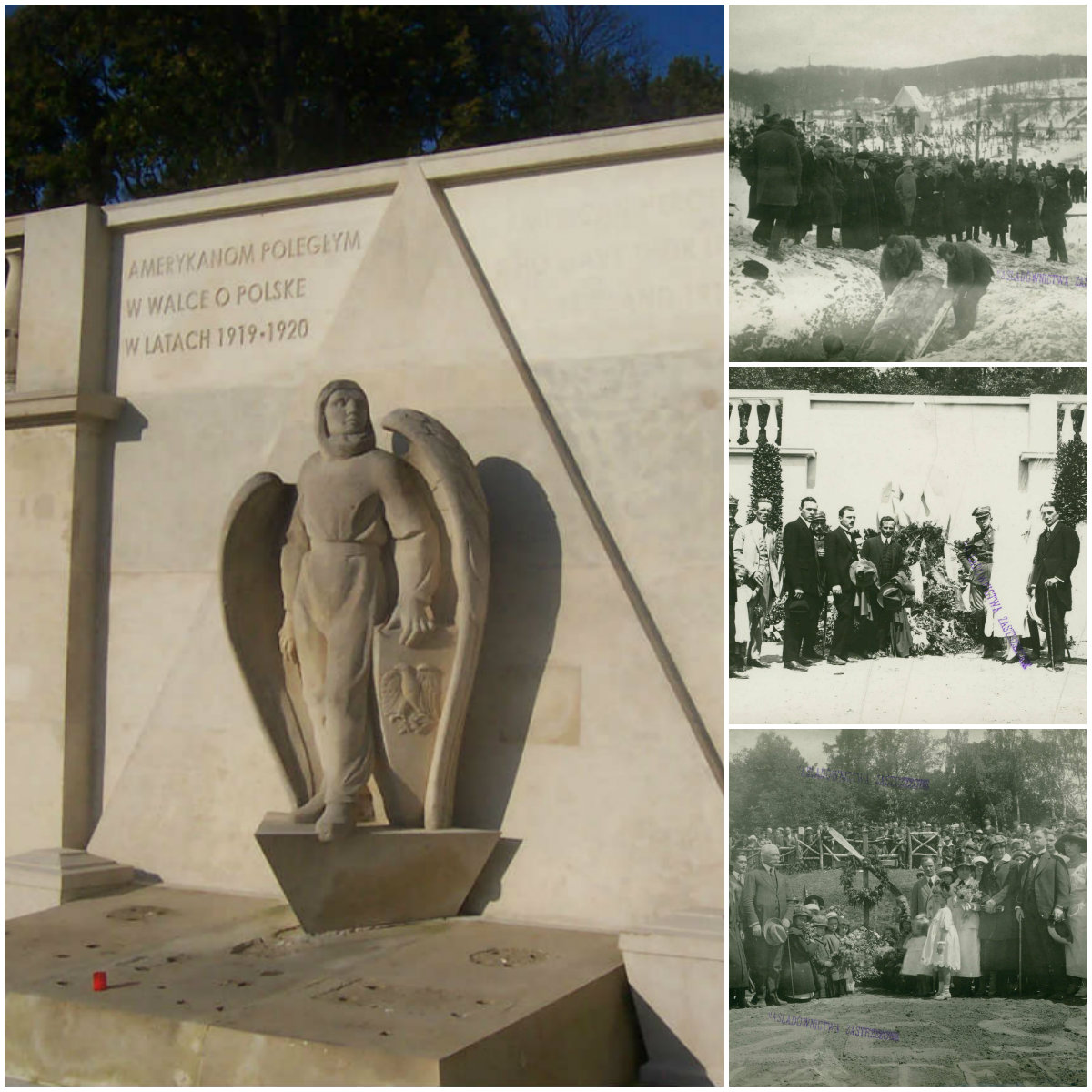 Унікальні фото з монументу американським пілотам на Личакові