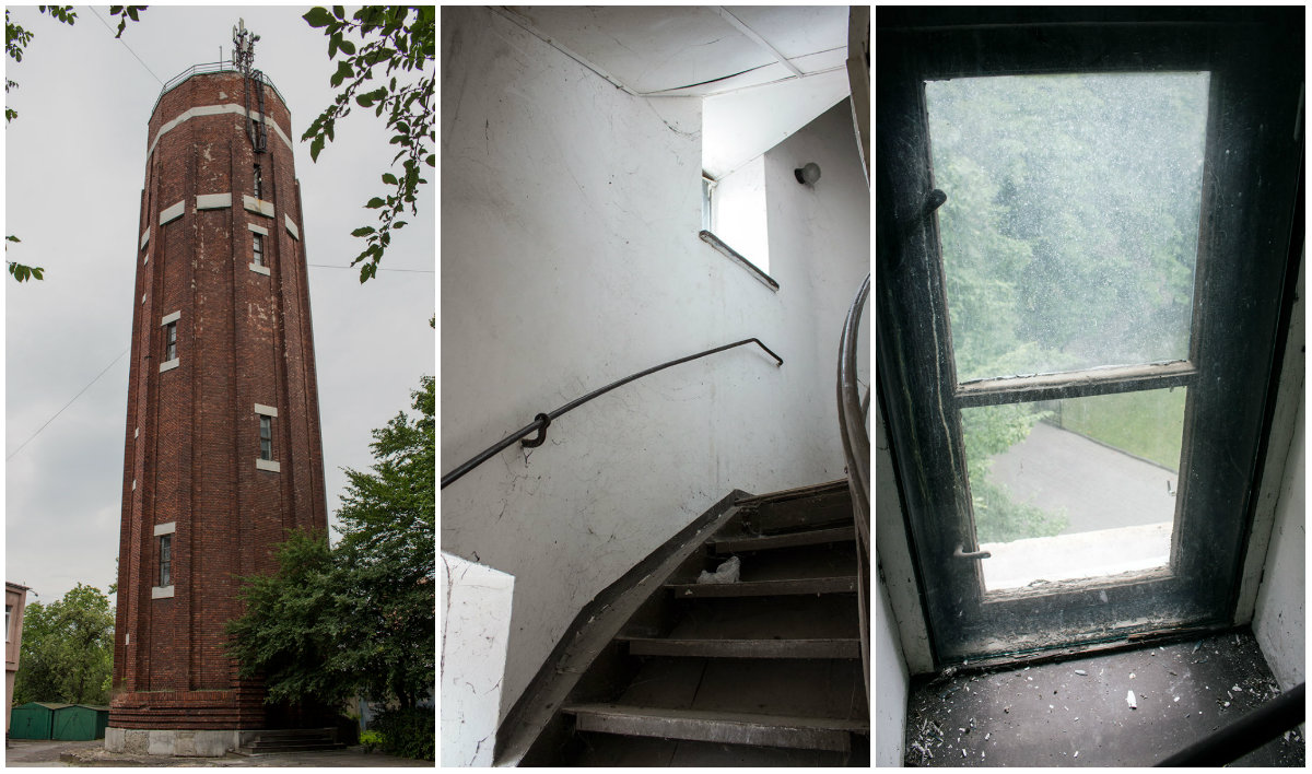 Водонапірна вежа на Тернопільській - минуле та сьогодення