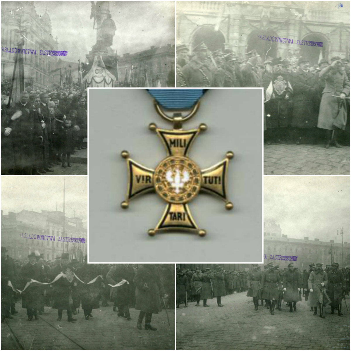 Унікальні фото нагородження Львова орденом Virtuti Militari - найвищою відзнакою Польщі