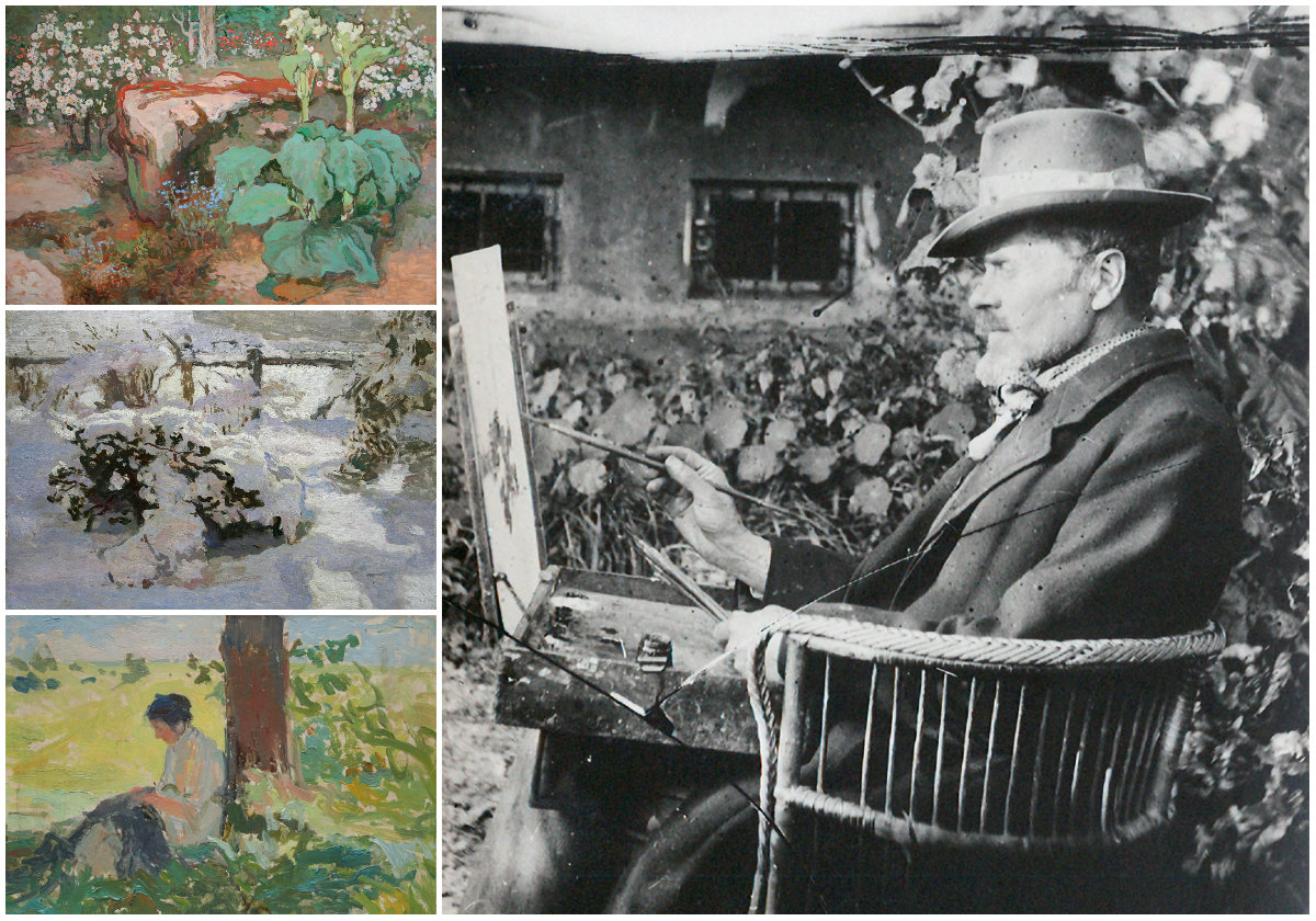 Розкішний сад Івана Труша - джерело натхнення маестро