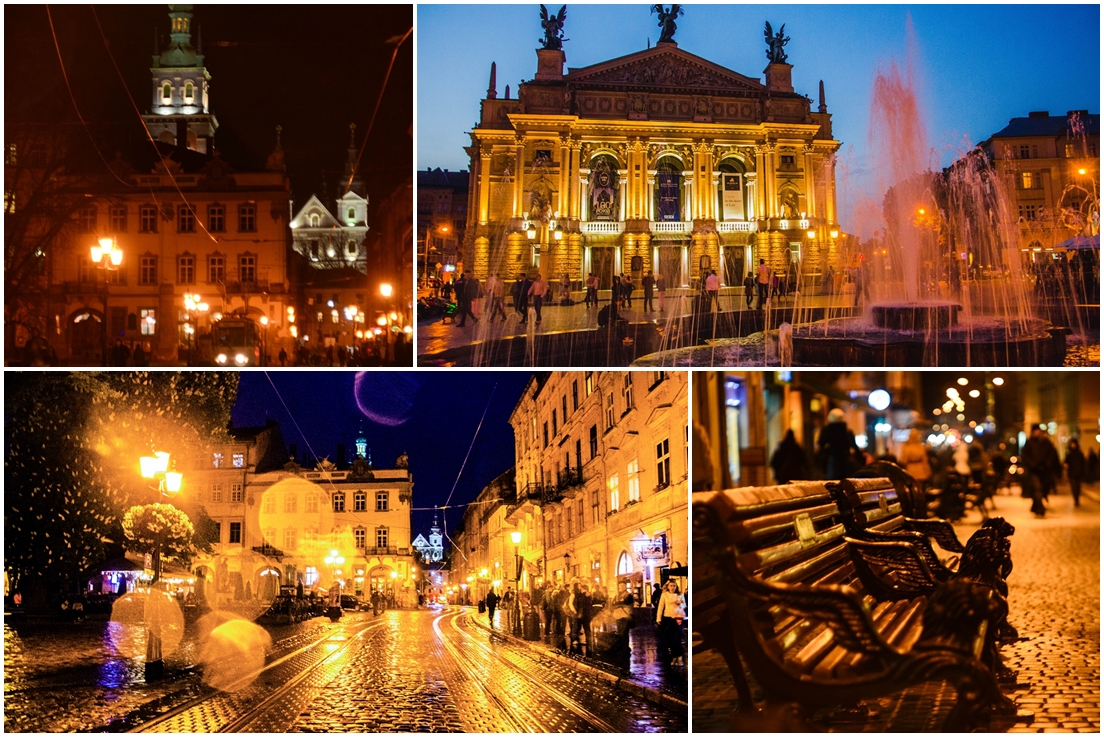 Емоційна фотосесія. Ніч у Львові