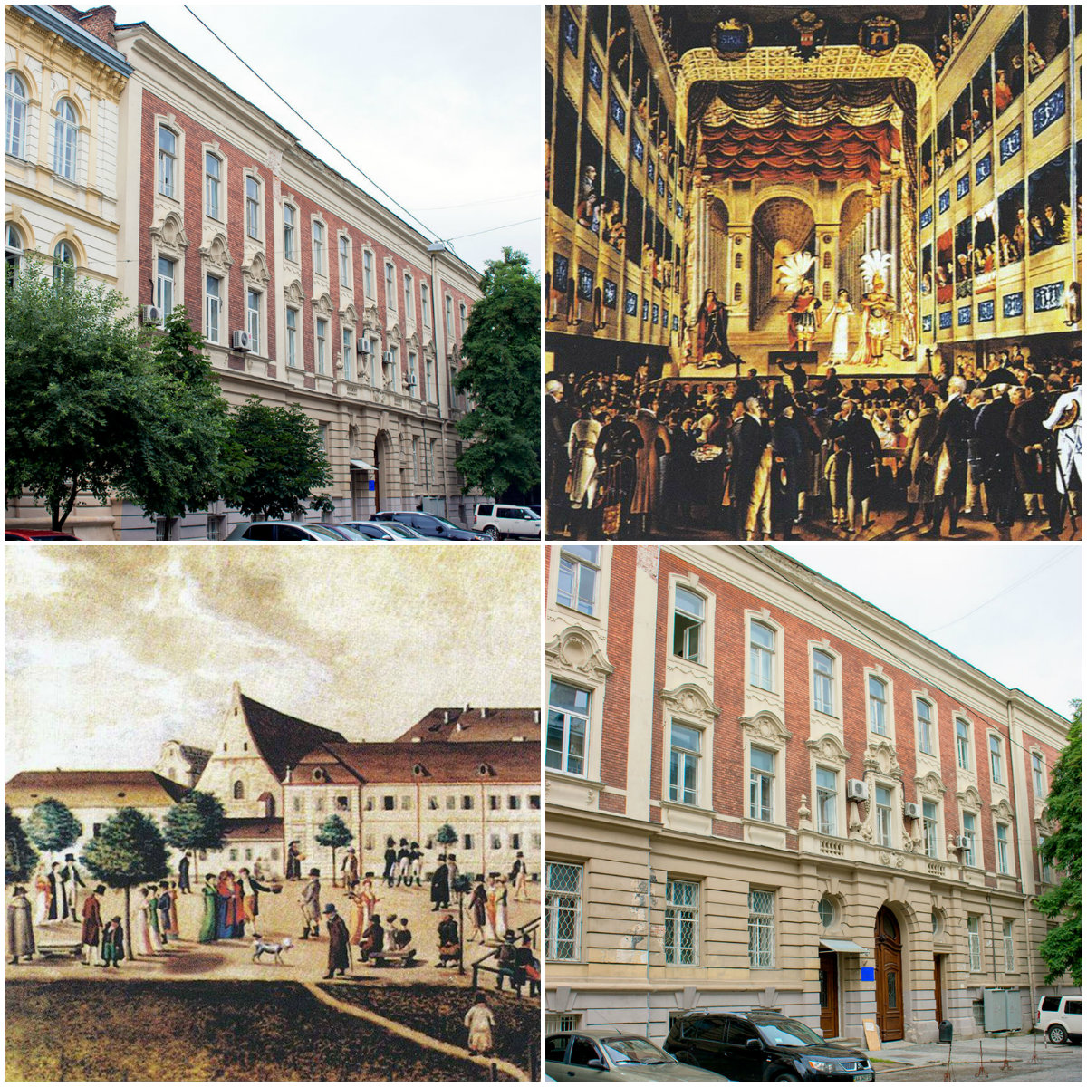 Перший постійний міський театр у Львові, або розваги "на трунах"