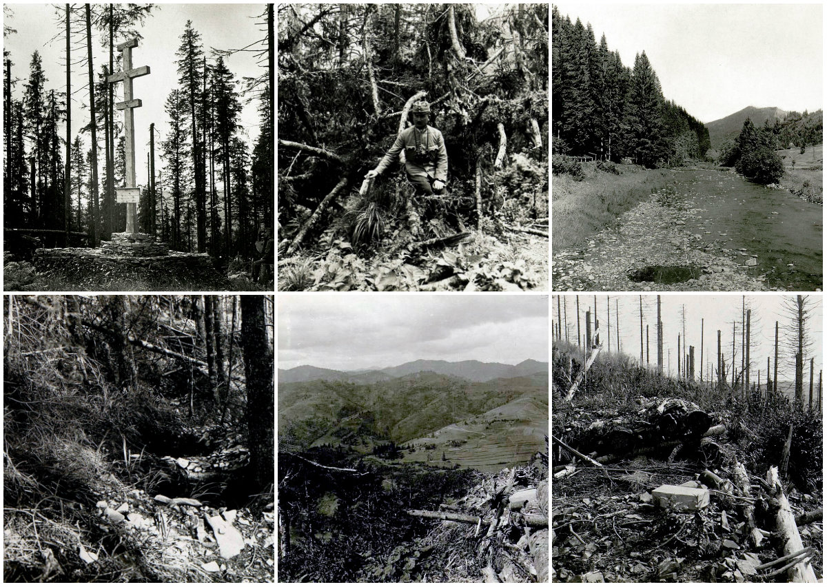 Погляд на Маківку з-за лінії фронту на весні 1915-го року. 38 унікальних фото