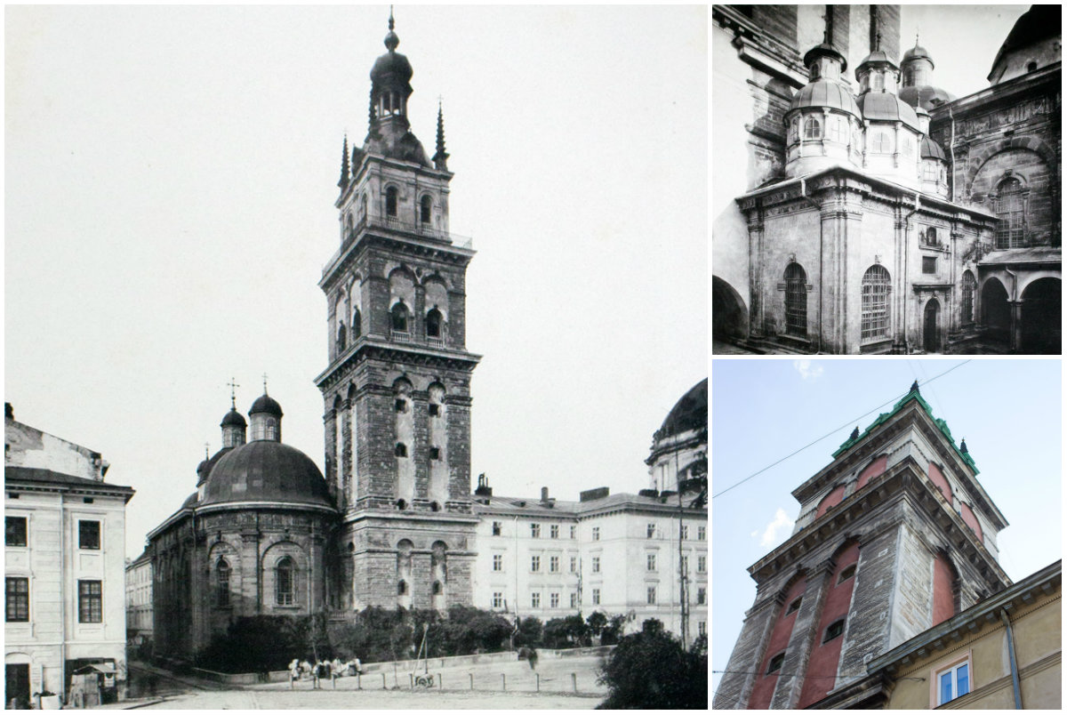 Храмовий комплекс Успенської церкви в серці середньовічного Львова