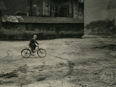 Львів, Підзамче. Вулиця Нафтова, фото 1960-1965 років