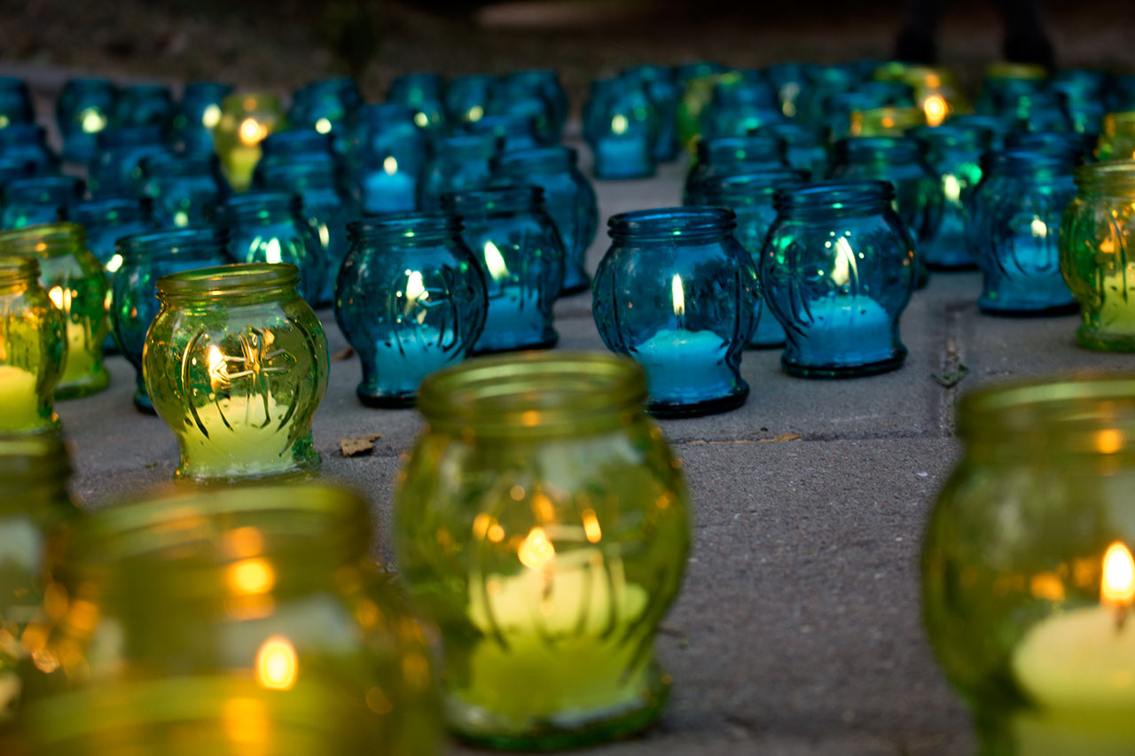 "70 свічок пам’яті" запалили у Львові