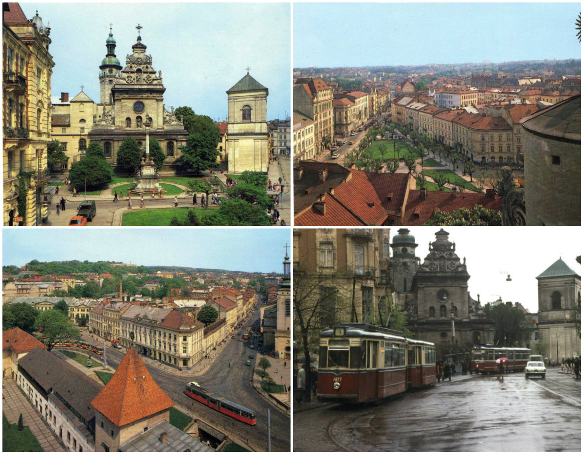 15 кольорових фото радянського Львова