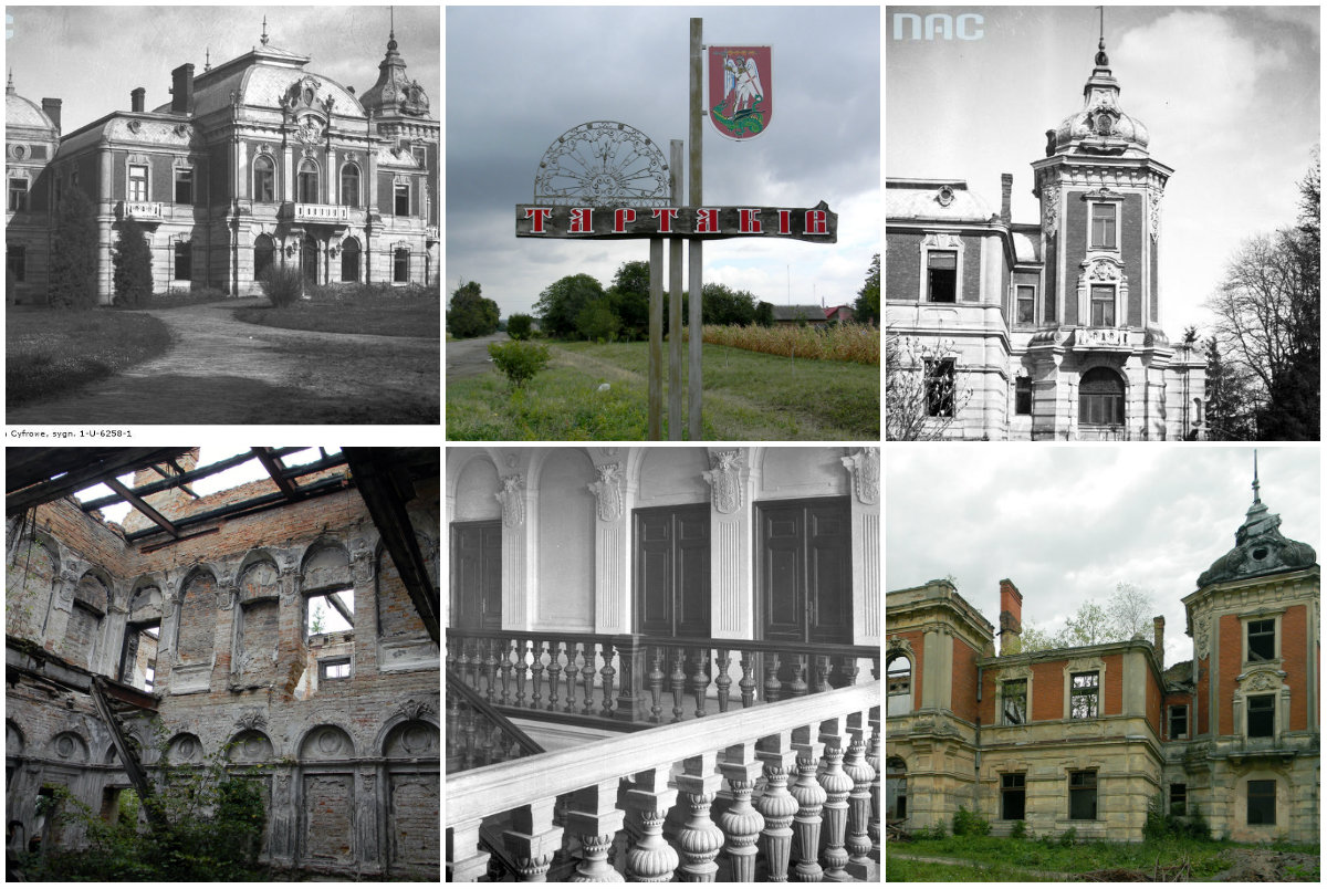 Палац, що постав на місці замку