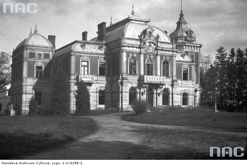 Палац Лянцкоронських в Тартакові, фото до 1939 р.