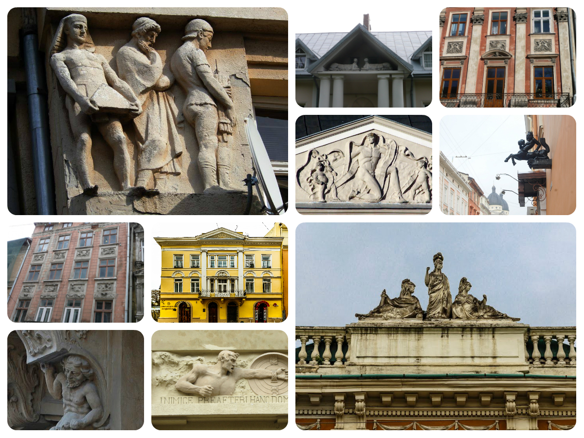 10 символів стародавнього світу в архітектурі Львова