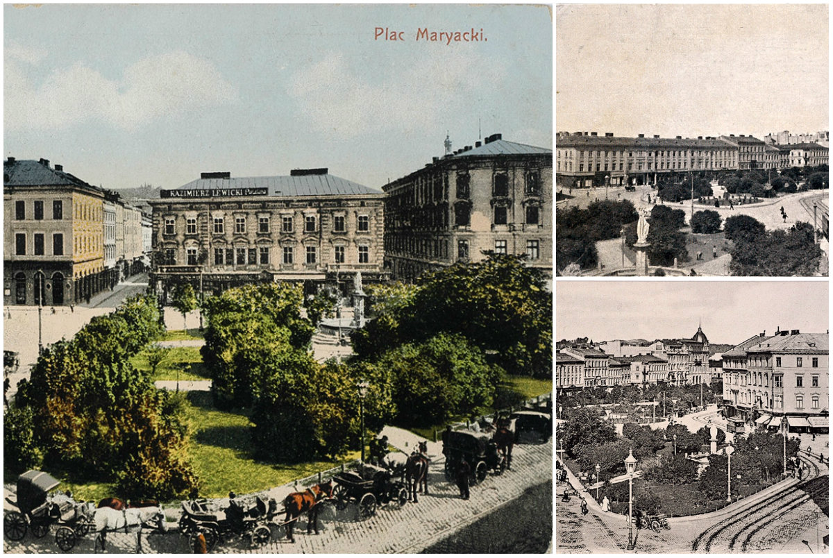 Марійська площа до Адама Міцкевича у 8 зображеннях