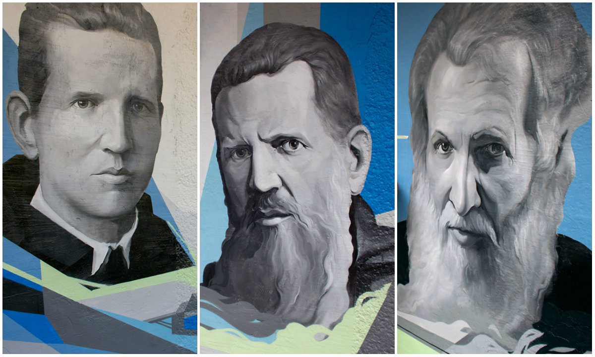 У Львові з'явилось графіті, присвяченого митрополиту Андрею Шептицькому