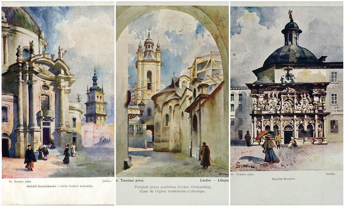 23 міських пейзажів Львова Станіслава Тондоса