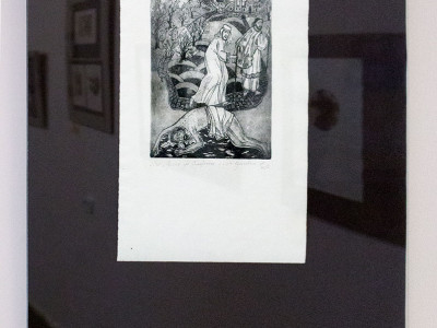 Експозиція виставки «Графіка. Поступ молодих-5»