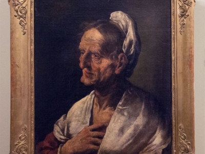 Етюд старої жінки. Невідомий художник