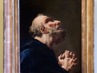 Чоловік на молитві. Приписується школі Пауля Трогера