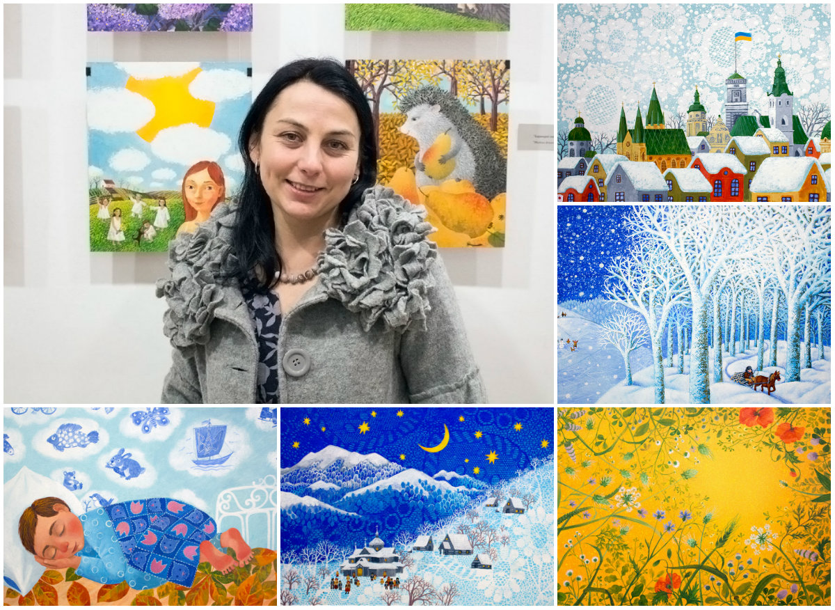 «Їде грудень на коні» в ілюстраціях до 8 книг