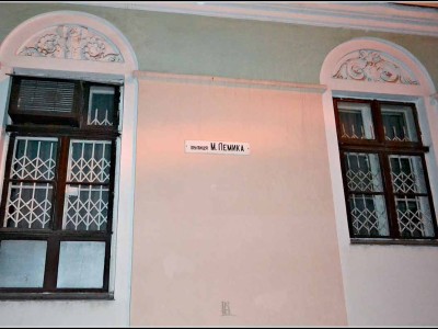 Вулиця М. Лемика, розташована біля Стрийського парку (фото Тетяна Жернова, 2015 рік)