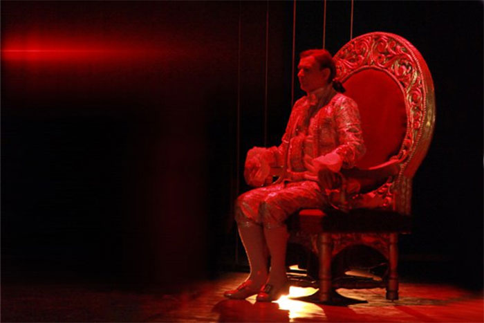 Богдан Козак в ролі Антоніо Сальєрі в виставі "Амадей" П. Шеффера