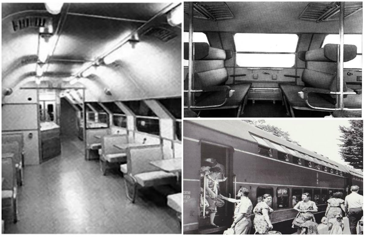 Інновація на Львівській залізниці 1961 року, або двоповерховий поїзд