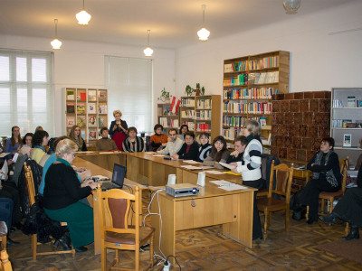 Учасники науково-практичного семінару "Забезпечення збереження носіїв інформації: ключові питання"