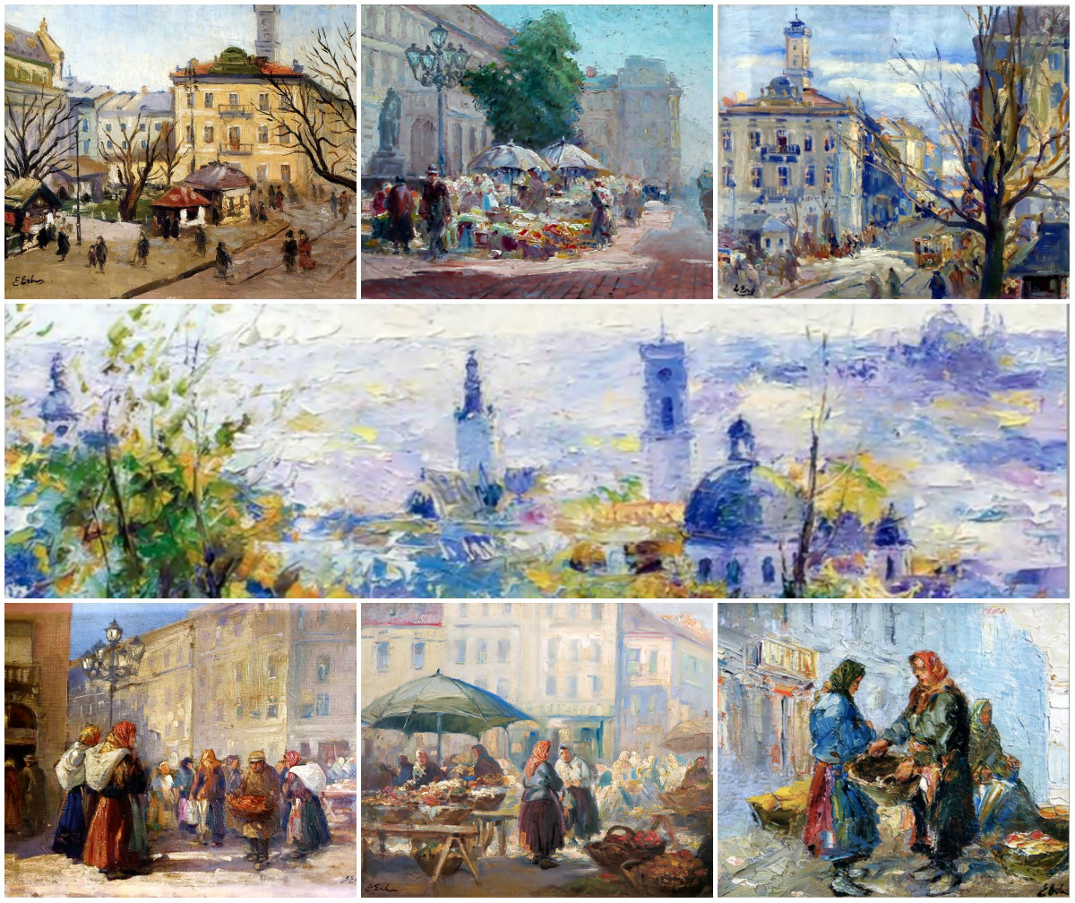 Львів у творах художника, який загинув у Янівському концтаборі