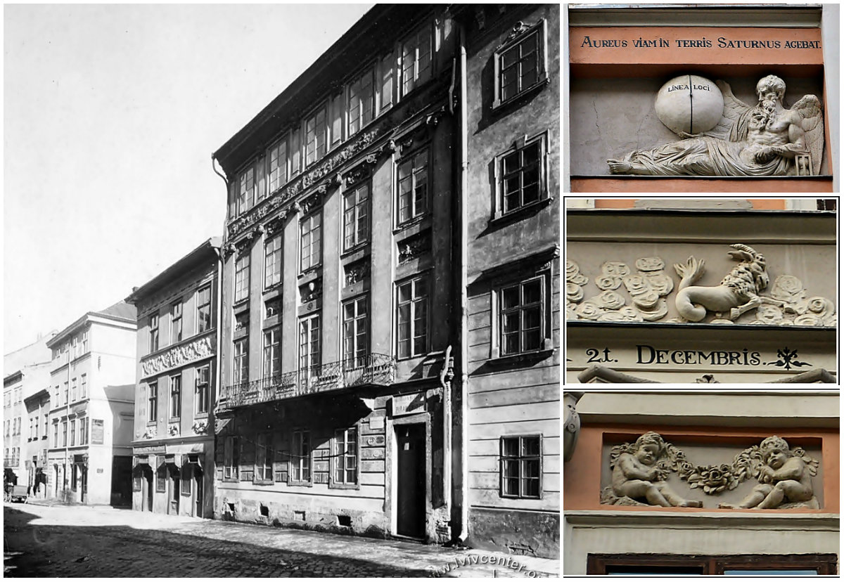 Будинок господарства, вітрів і бога Сатурна, або кам’яниця «Пір року» на вулиці Вірменській