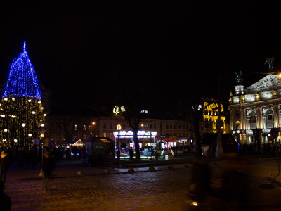 Головна ялинка Львова для зустрічі Нового 2016 року та Різдва Христового