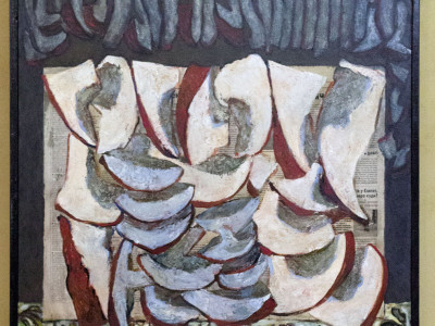 Експозиція виставки Миколи Крицького «Малярство»