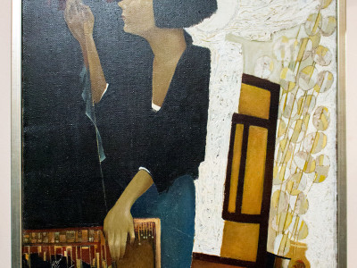 Експозиція виставки Миколи Крицького «Малярство»