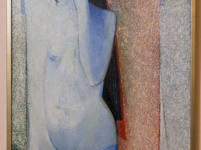 Експозиція виставки Миколи Крицького «Малярство»