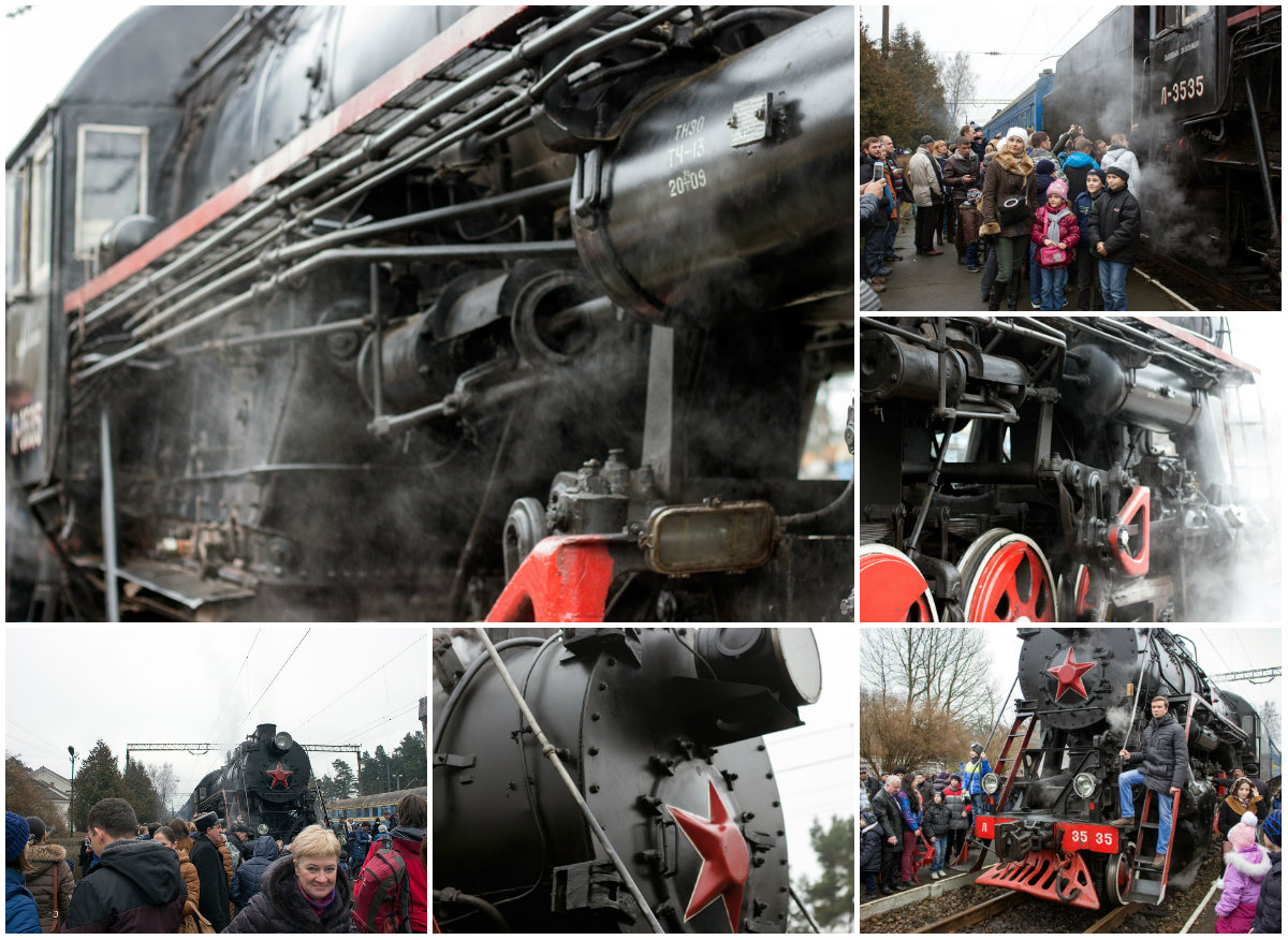 Абсолютно безкоштовна мандрівка унікальним паровозом околицями міста