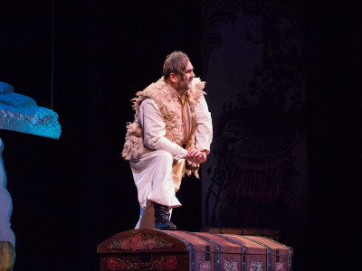 Сцена з вистави "Різдвяна ніч"