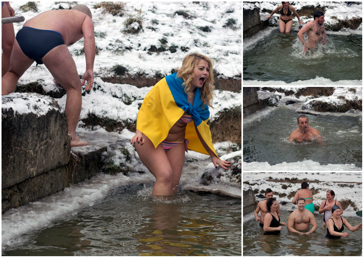 Як львів'яни пірнали в ополонки, або Водохреща по-львівськи