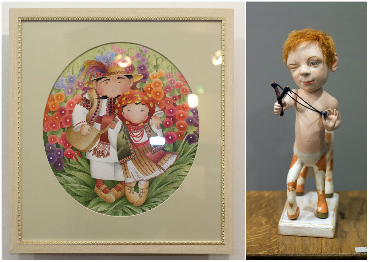 Виставка ляльок та живопису «Ми родом з дитинства»