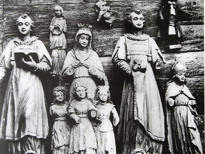 Скульптури костелу Св.Марії Магдалини, 1924 рік