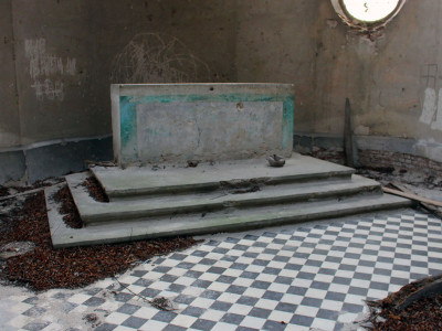 Інтер'єр костелу Св. Марії Магдалини у Вовкові, 2015 рік