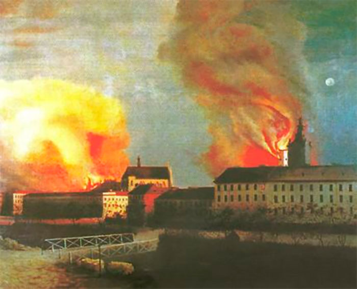 Пожежа середмістя Львова 2 листопада 1848 року