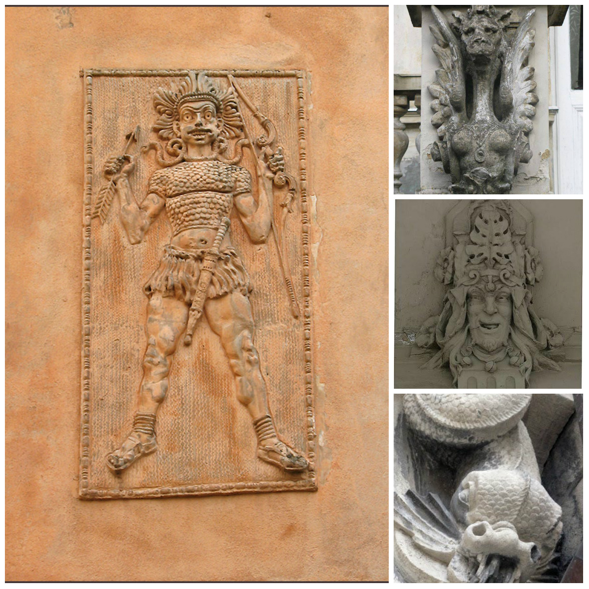 Найстрашніші у Львові: символічне відображення "зла" на вулицях міста