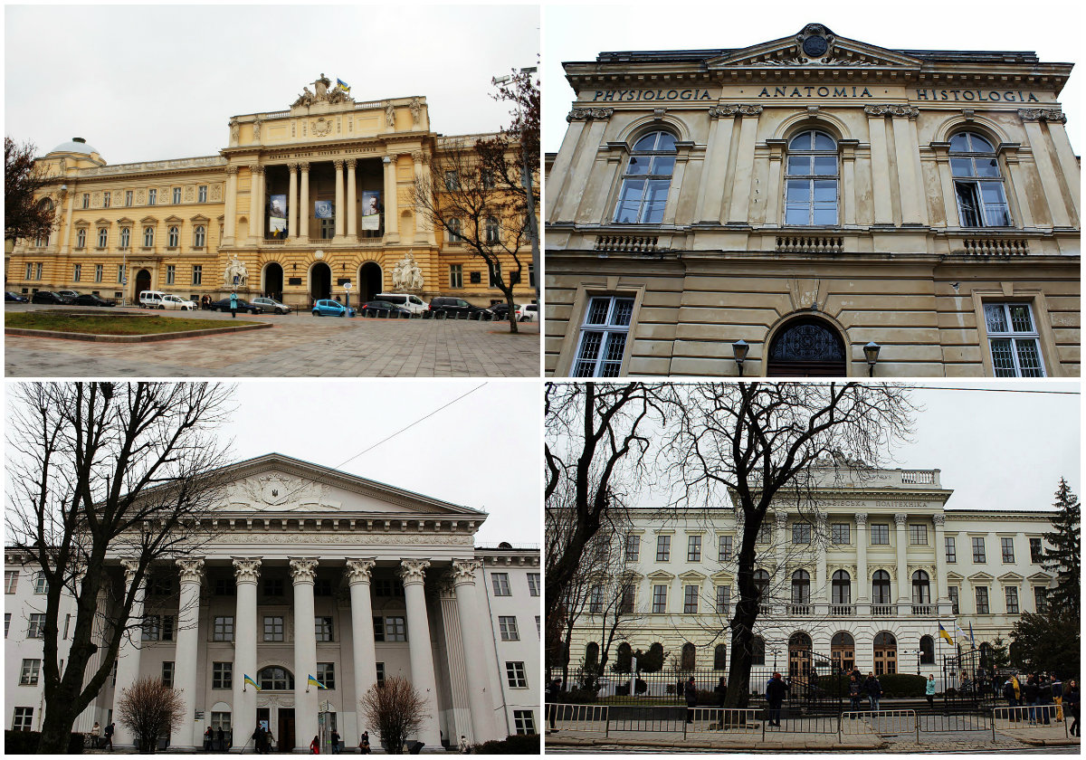 5 найкрасивіших вищих навчальних закладів Львова