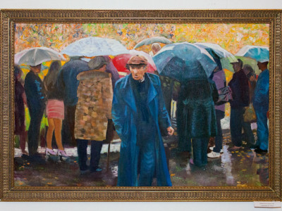 Експозиція виставки "Бахмутський художній вернісаж"