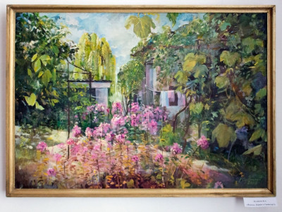 Експозиція виставки "Бахмутський художній вернісаж"