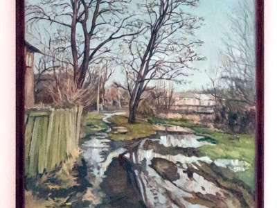 Експозиція виставки "Бахмутський художній вернісаж"