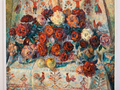 Експозиція виставки "Бахмутський художній вернісаж"