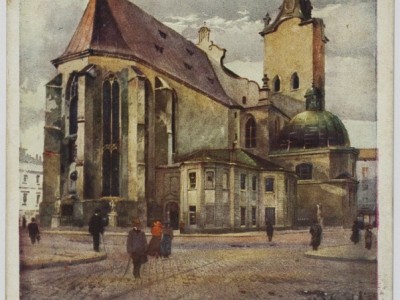 Одо Добровольський. Площа Катедральна, 1910
