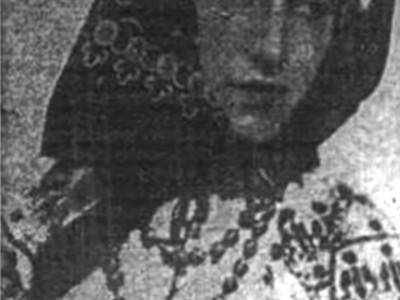 Софія Яблонська в національному вбранні, Львів, 1935 р.