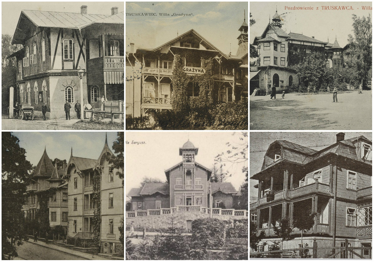 Розкішні Трускавецькі вілли XIX-XX століття