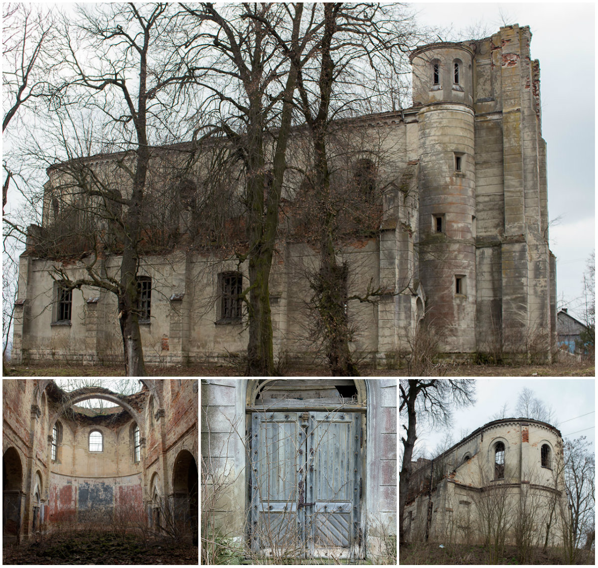 Унікальний неоготичний храм Святої Трійці, розташований поблизу Львова (відео)