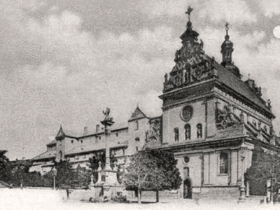 Бернардинський костел. Фото першої третини ХХ ст.